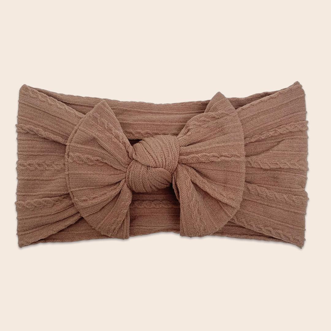 Moccy Moo Mini Headband Brown