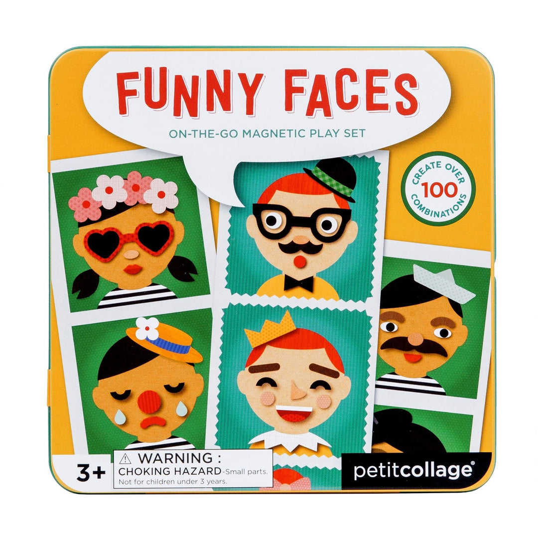 Petit Collage PC Magnetic Funny Faces