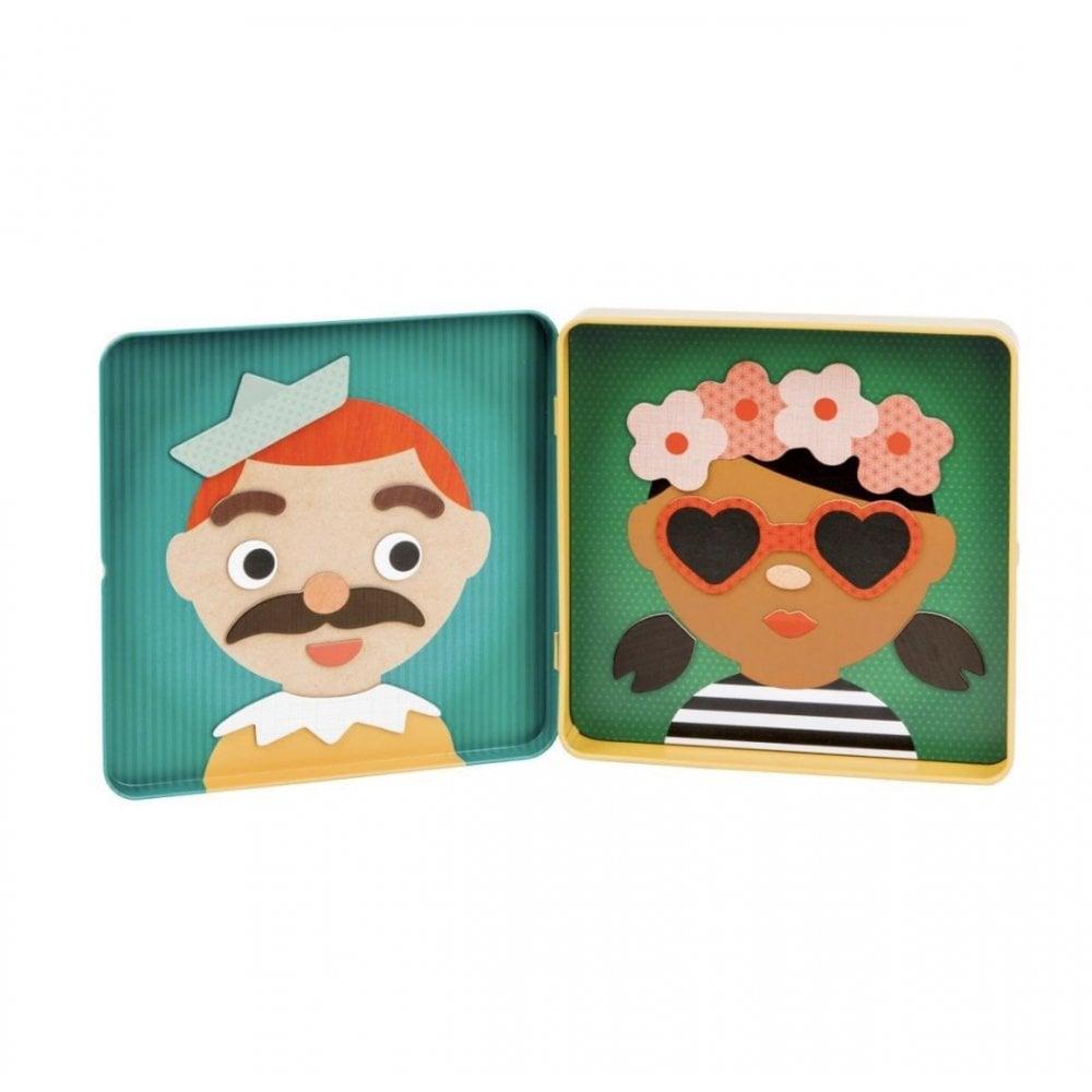 Funny Faces on the Go Magnetic Play Set