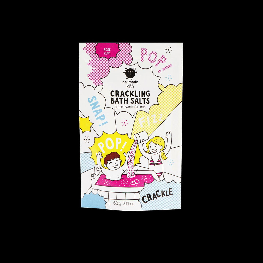 Nailmatic Nailmatic Crackling Bath Salts Rose Pink