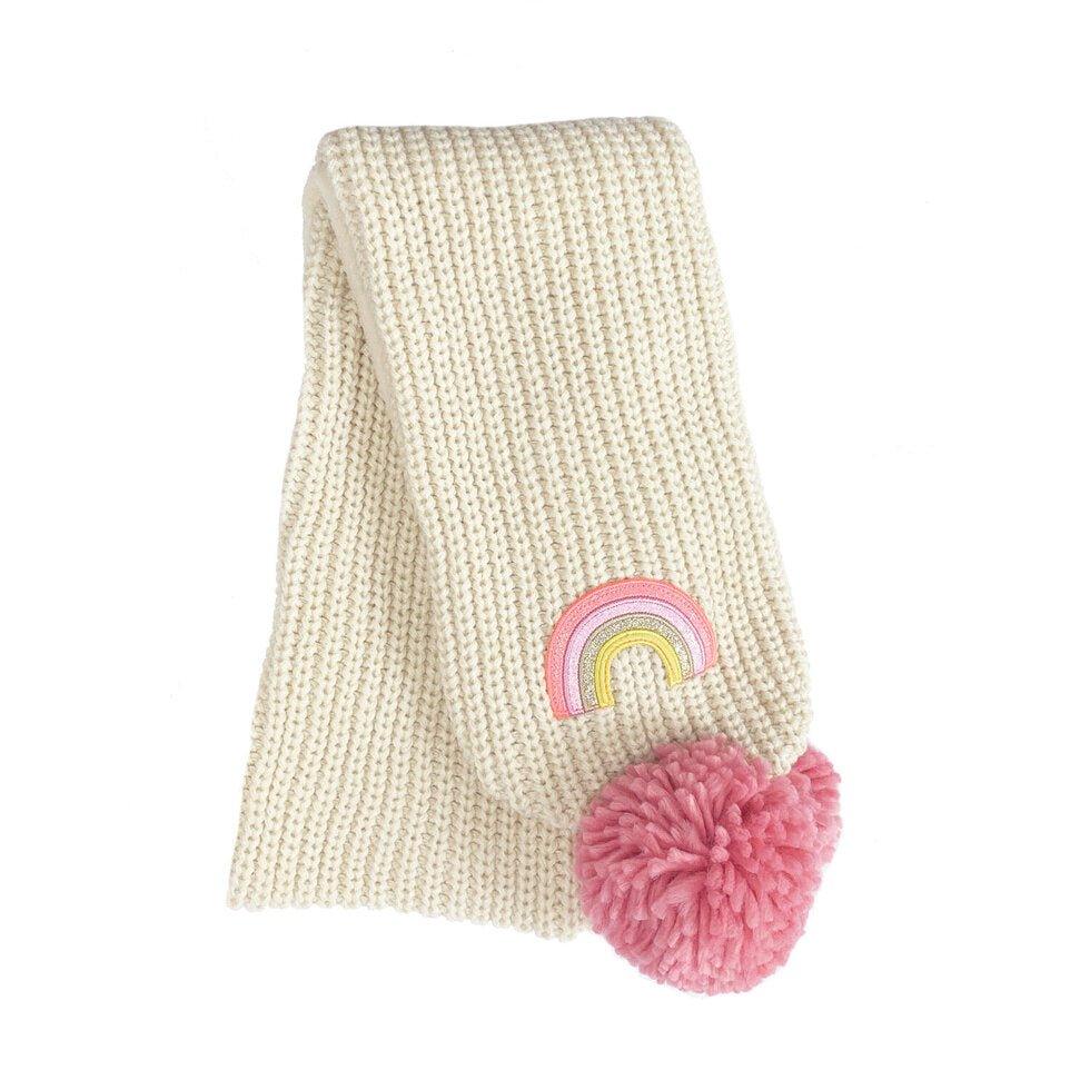 RH Disco Rainbow Knit Scarf 3-10 Years